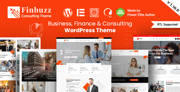 Finbuzz – Corporate Business WordPress Theme 2.1.8