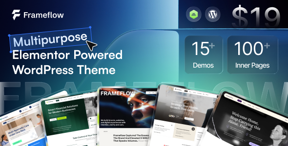 Frameflow – Multipurpose WordPress Theme