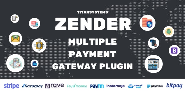 Zender – Multiple Payment Gateway Plugin 3.9