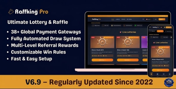 RaffKing – Automated Lottery Platform