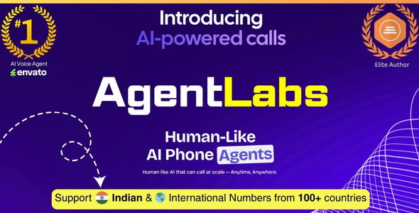 AgentLabs – AI Voice Calling Agents & Lead Intelligence SaaS Platform 5.4.5