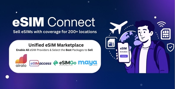 eSIM Marketplace – Create Your Own Global eSIM Store and Sell Worldwide 1.0.7