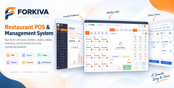 Forkiva – Restaurant POS & Management System 2.2.0