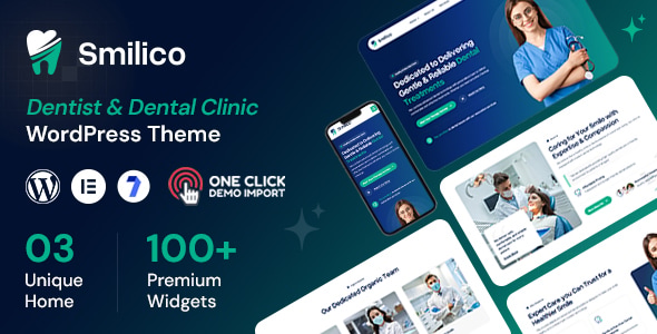 Smilico – Dental WordPress Theme